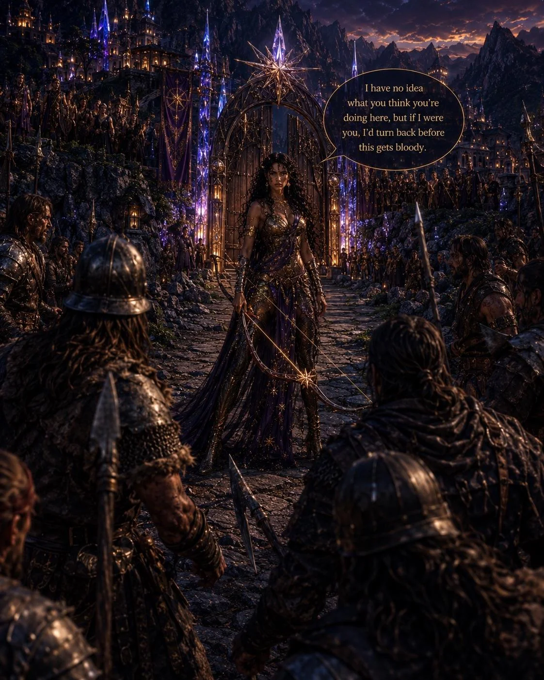 The Celestial Archer of the Crystal Village 🌌 picture 3 of 10