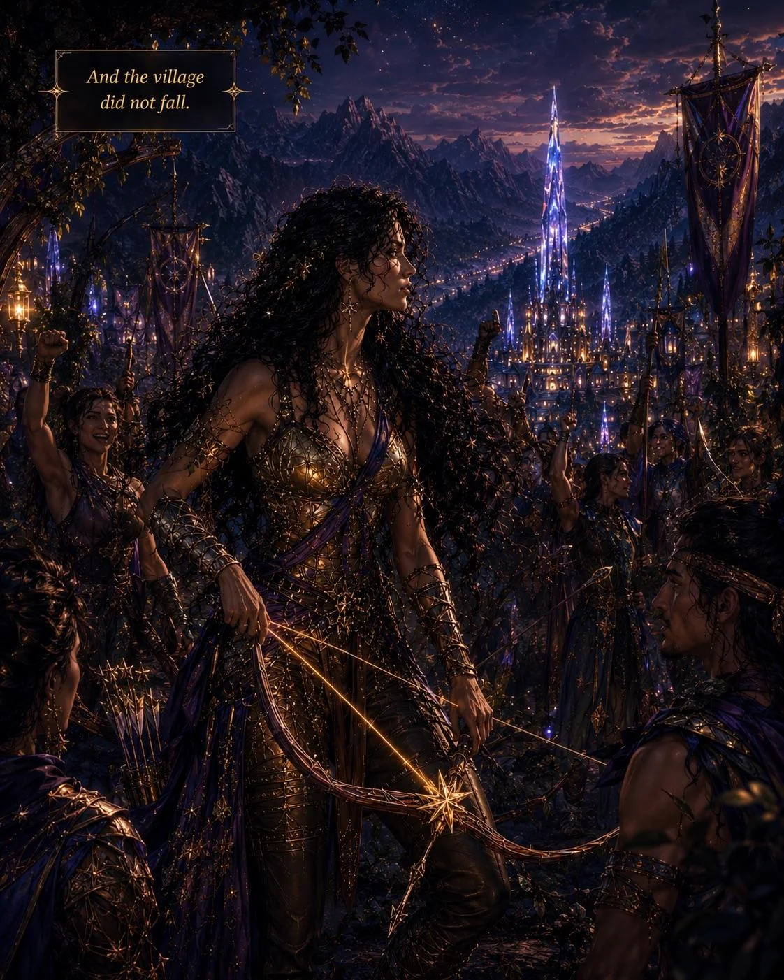 The Celestial Archer of the Crystal Village 🌌 picture 6 of 10