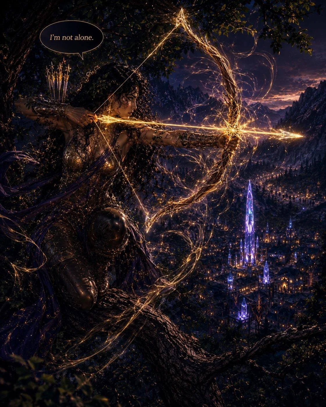 The Celestial Archer of the Crystal Village 🌌 picture 7 of 10