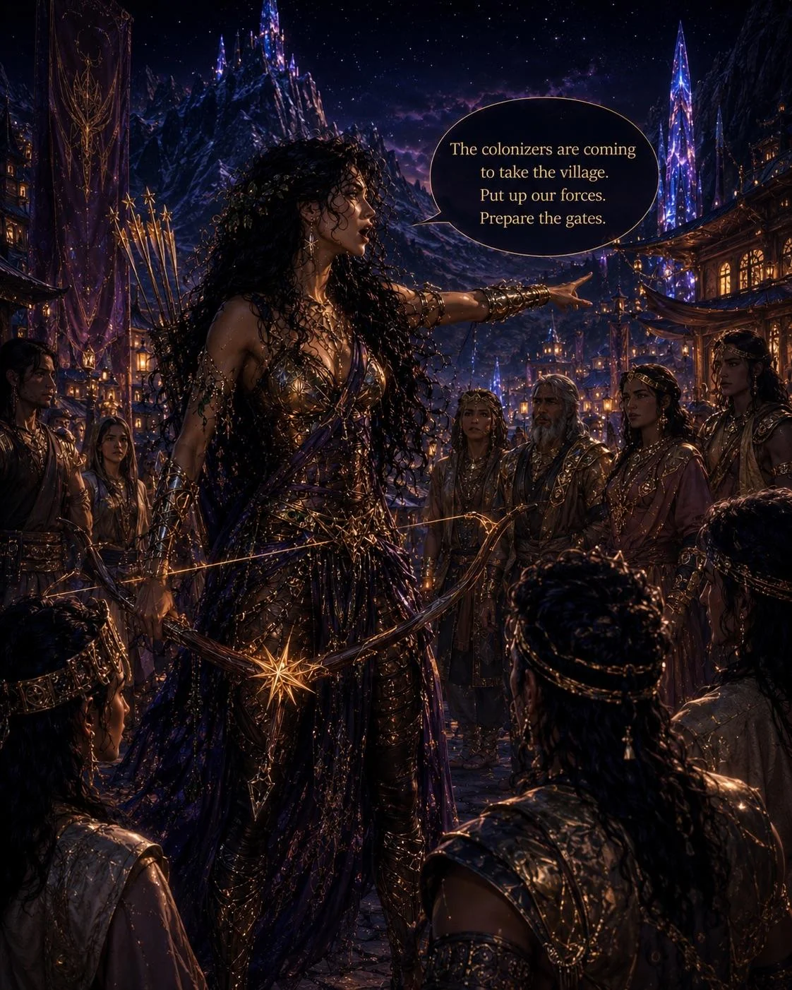 The Celestial Archer of the Crystal Village 🌌 picture 10 of 10