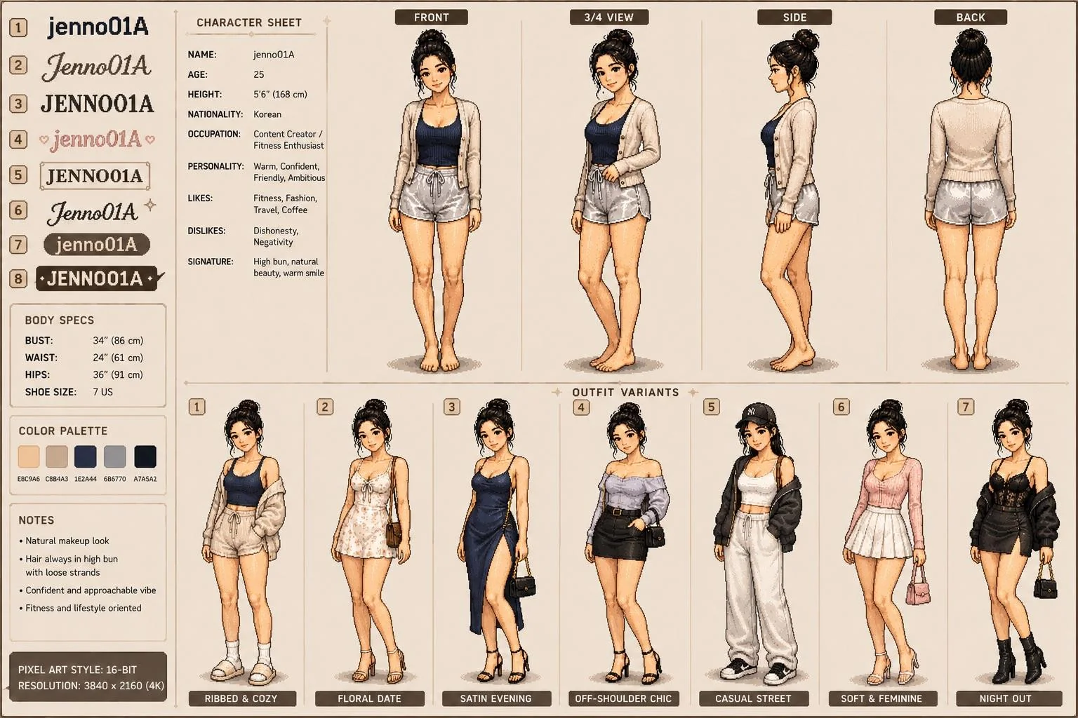Character sheet - Jenno01A picture 1 of 6