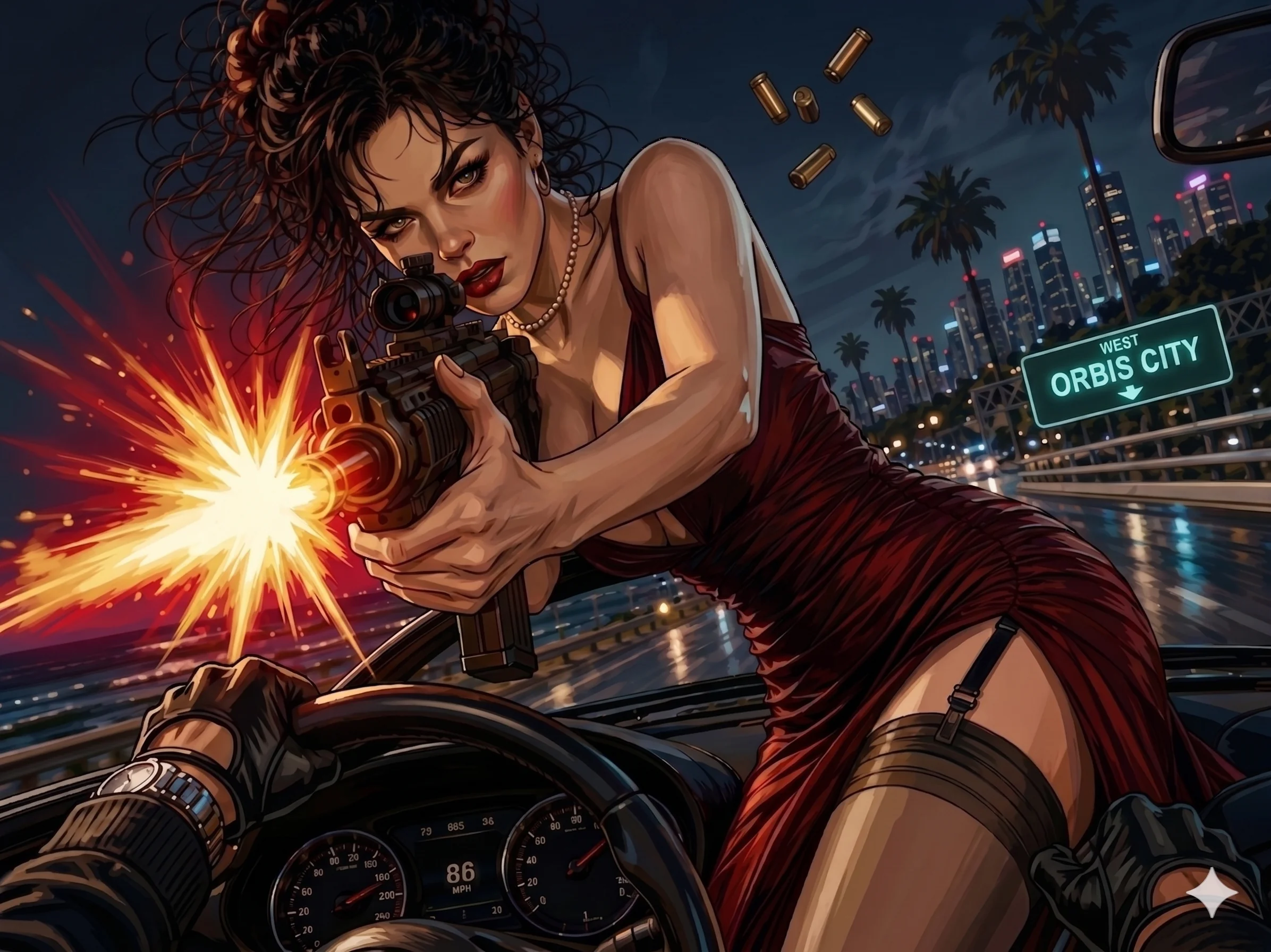 Moving Away From Anime Influences Toward a More Cinematic Neo Noir Style picture 1 of 4