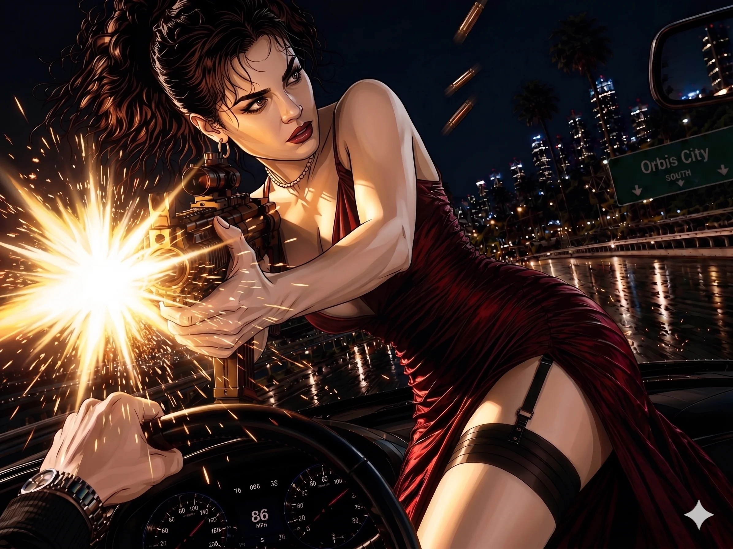 Moving Away From Anime Influences Toward a More Cinematic Neo Noir Style picture 2 of 4