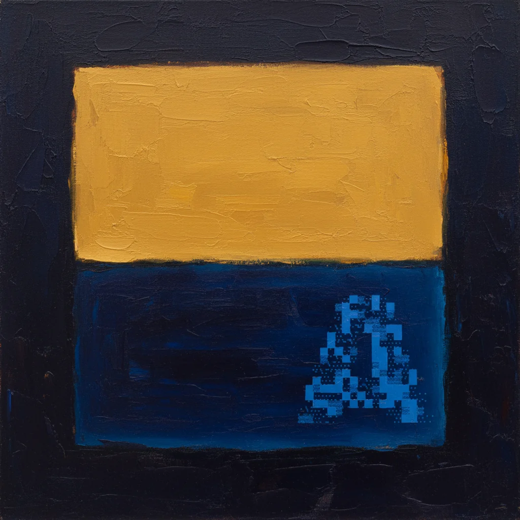 Day 2 of testing Gemini's reference-image feature with classic painters, Rothko this time. picture 1 of 1