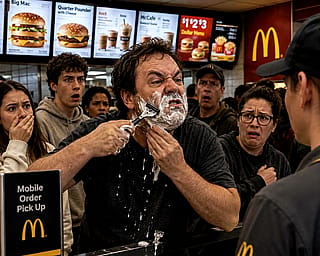 Everybody shave or I’m buying all the McNuggets'