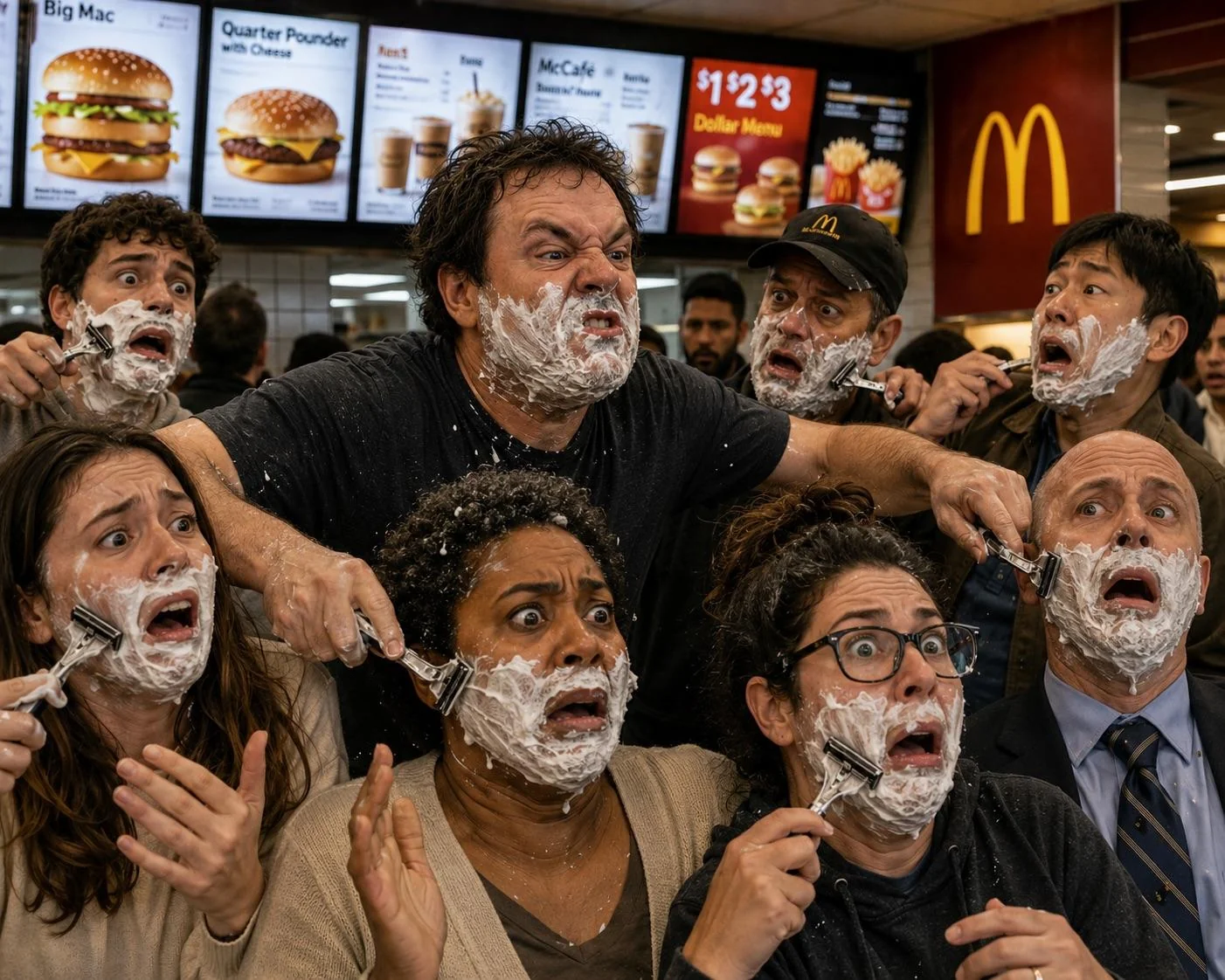 Everybody shave or I’m buying all the McNuggets picture 2 of 2