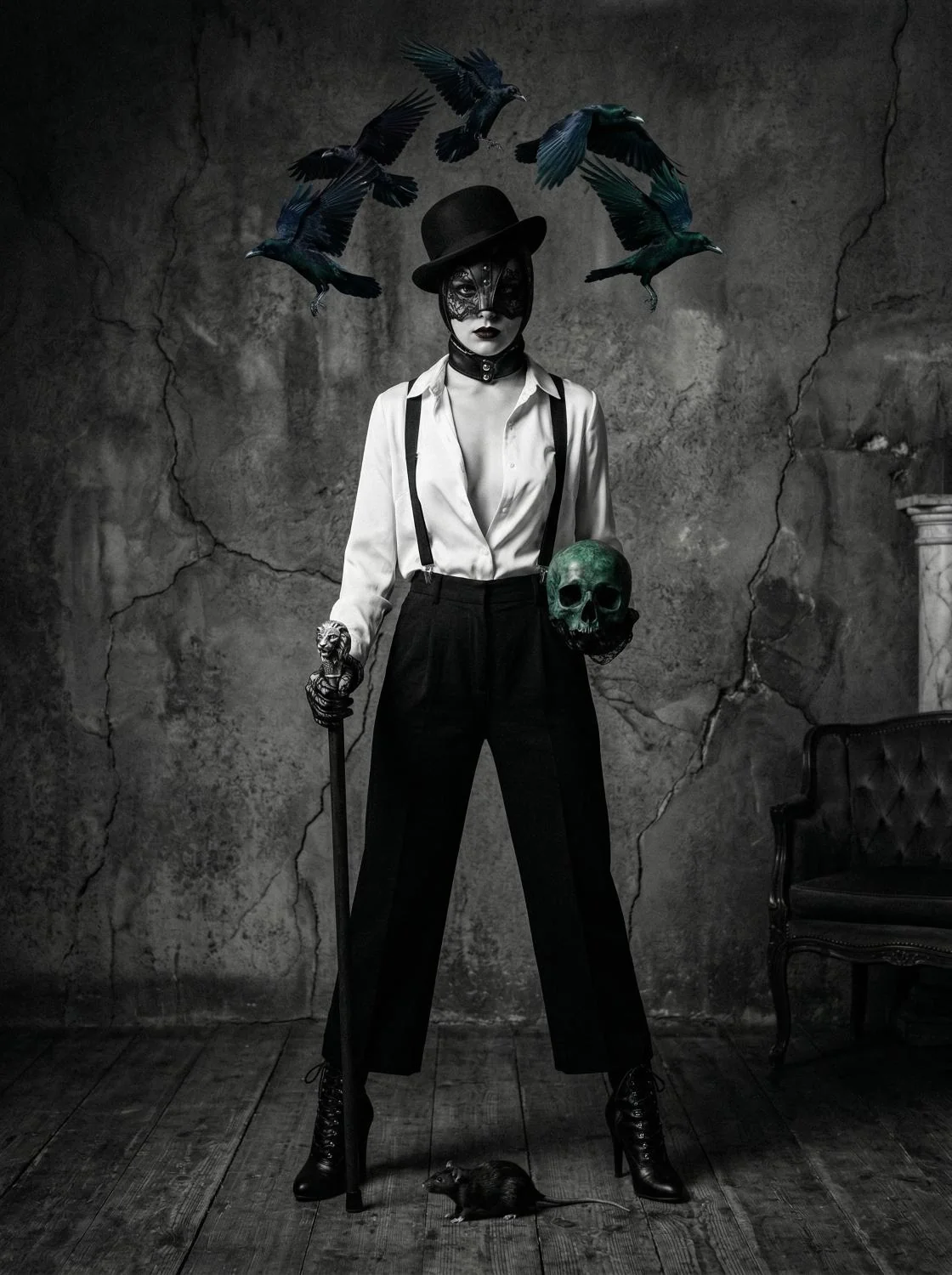 in the style of old surrealist photography picture 1 of 1
