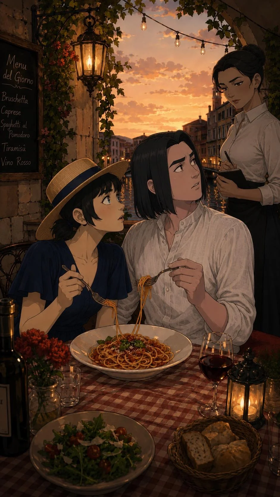 A romantic date in Venice but something’s not right. picture 6 of 6