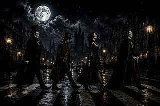 Abbey Road Series No.8 - First Vampires - Ruthven Varney Carmilla Dracula'