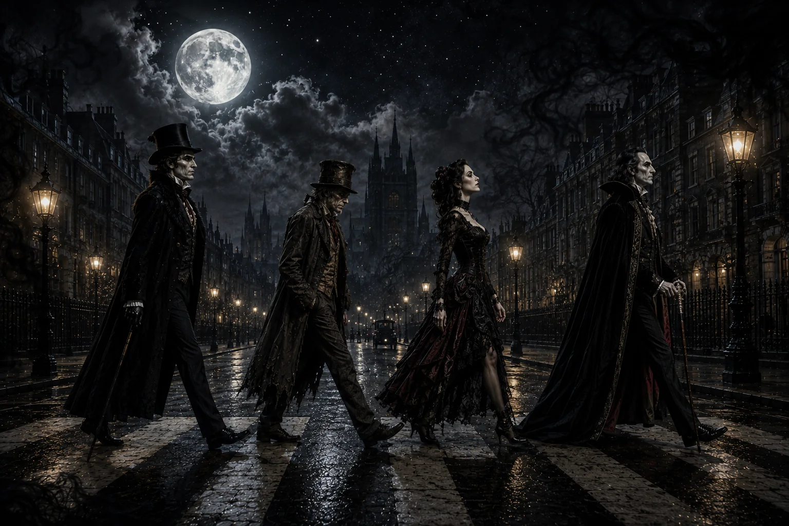 Abbey Road Series No.8 - First Vampires - Ruthven Varney Carmilla Dracula picture 1 of 1