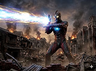 (Godzilla+1.0) GODZILLA PLUS ONE : Ultraman vs Godzilla - What if humans infected by G-cells could transform them into giant humanoid monsters? G細胞に感染した人間が、巨大な人型モンスターに変身できるとしたらどうなるだろうか？'