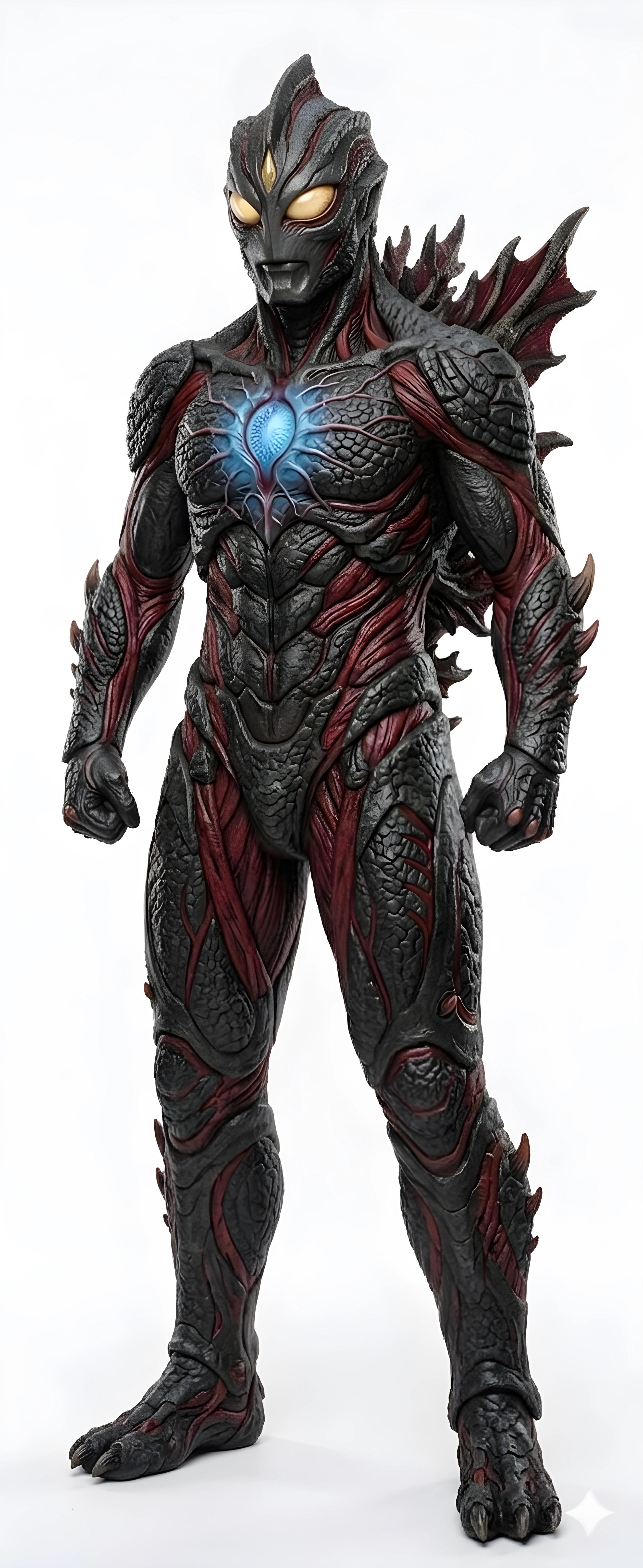 (Godzilla+1.0) GODZILLA PLUS ONE : Ultraman vs Godzilla - What if humans infected by G-cells could transform them into giant humanoid monsters? G細胞に感染した人間が、巨大な人型モンスターに変身できるとしたらどうなるだろうか？ picture 2 of 5