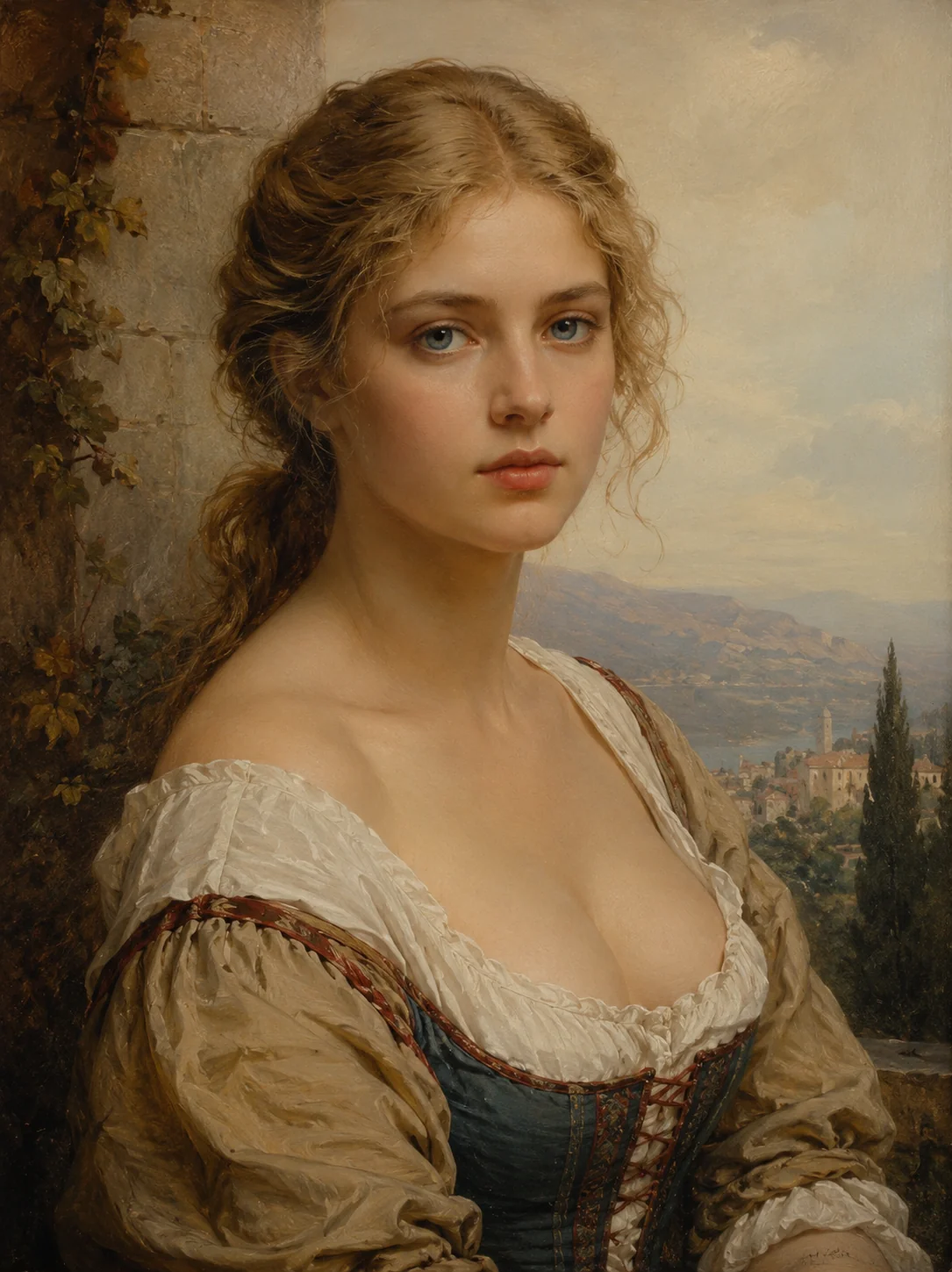 Peasant woman, 18th century picture 1 of 1