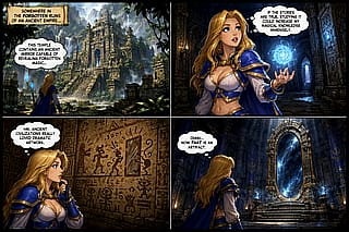 Jaina Proudmoore short funny comic'