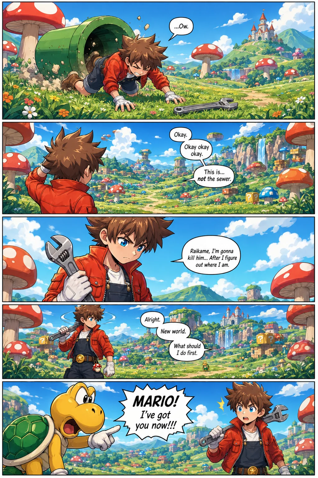 Created a comic book based off my comic script picture 5 of 8