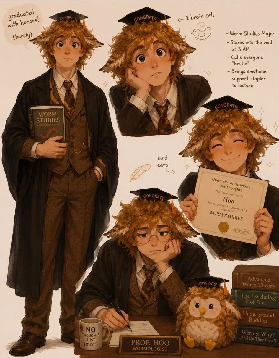 Professor Hoot or Hoo picture 1 of 2