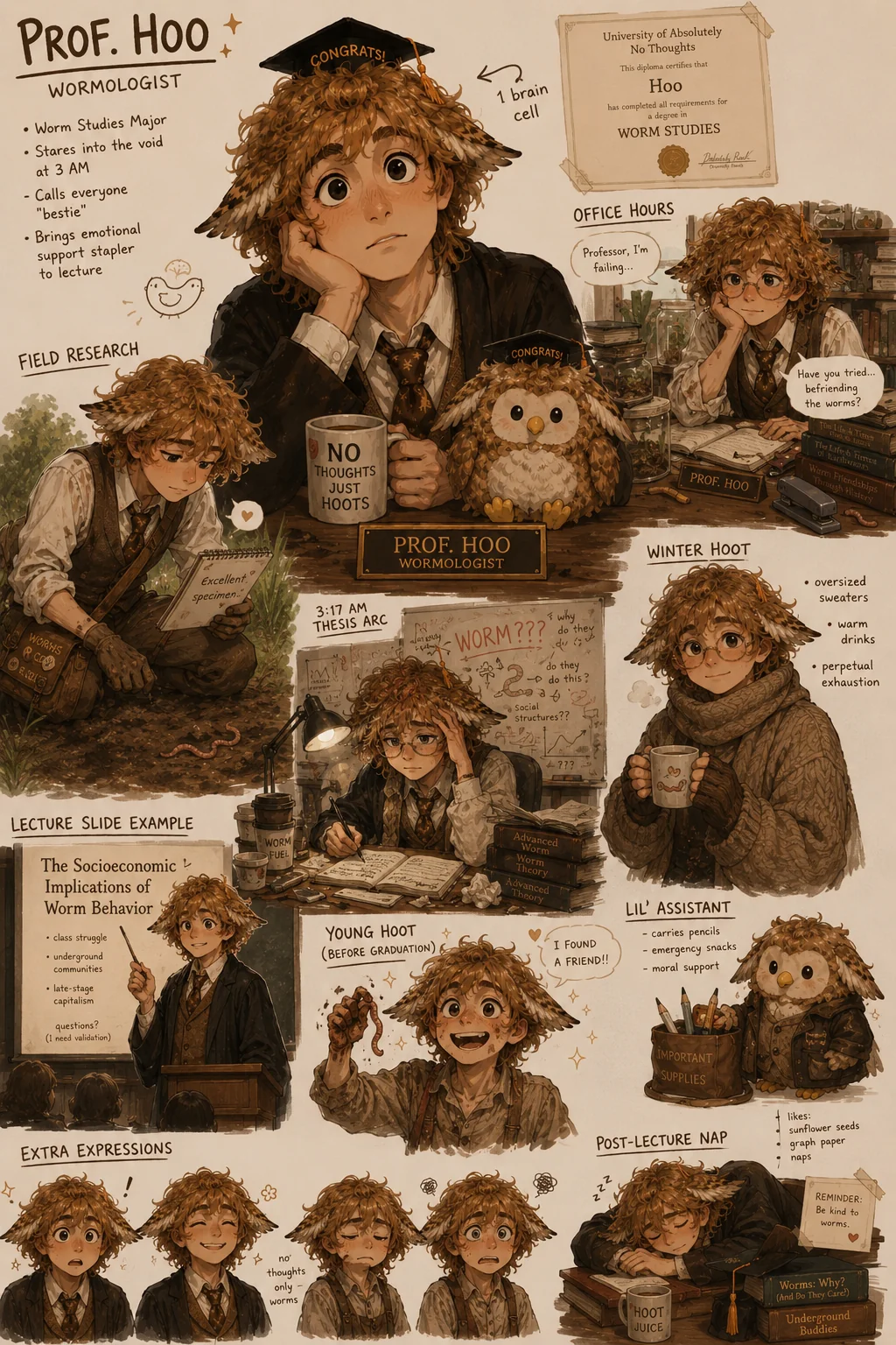 Professor Hoot or Hoo picture 2 of 2