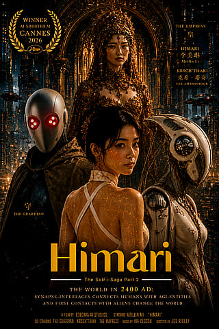 Theatrical poster for my short film "Himora"'