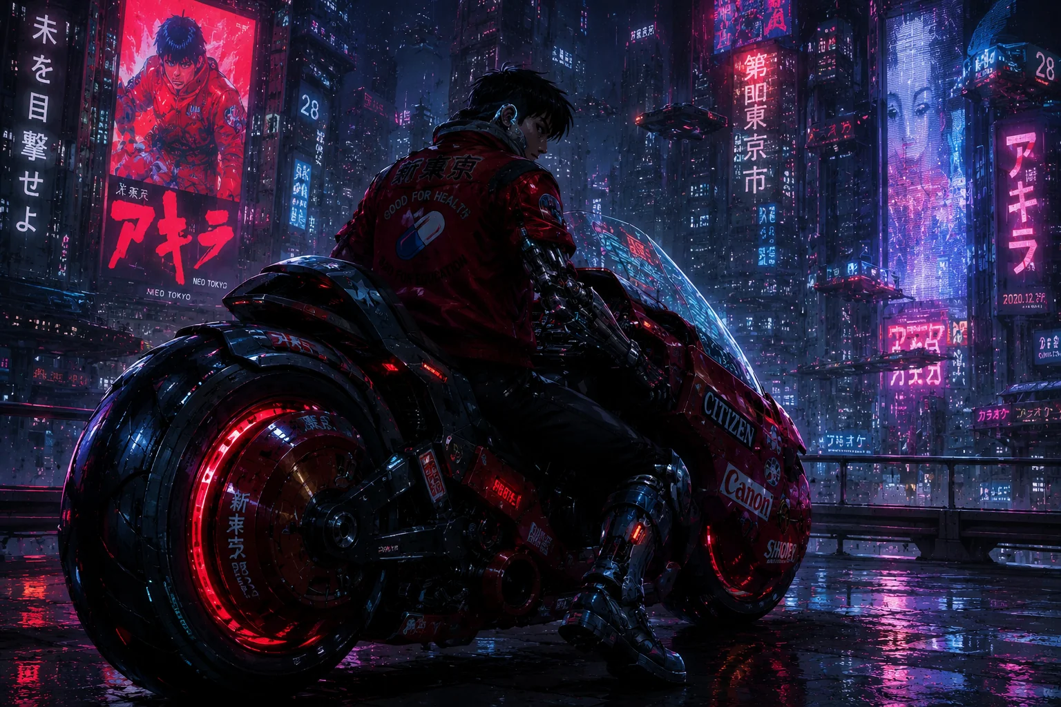 Neo-Tokyo never died. It just evolved. picture 1 of 1