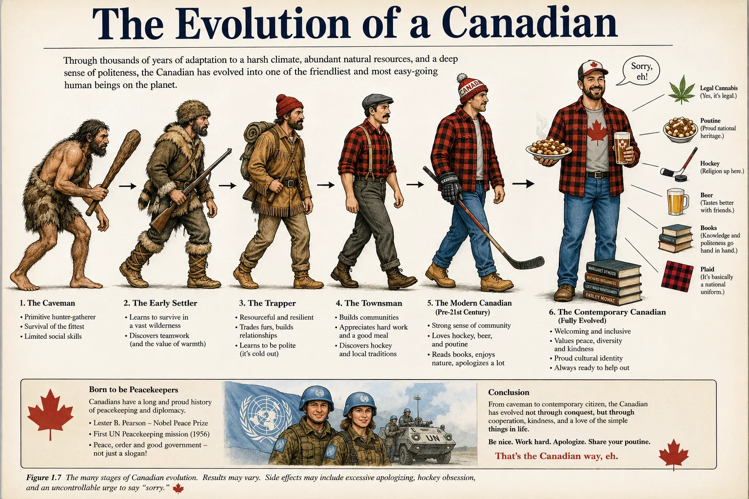 The Evolution of a Canadian picture 1 of 2