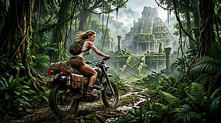 Ride to the Forgotten Temple'