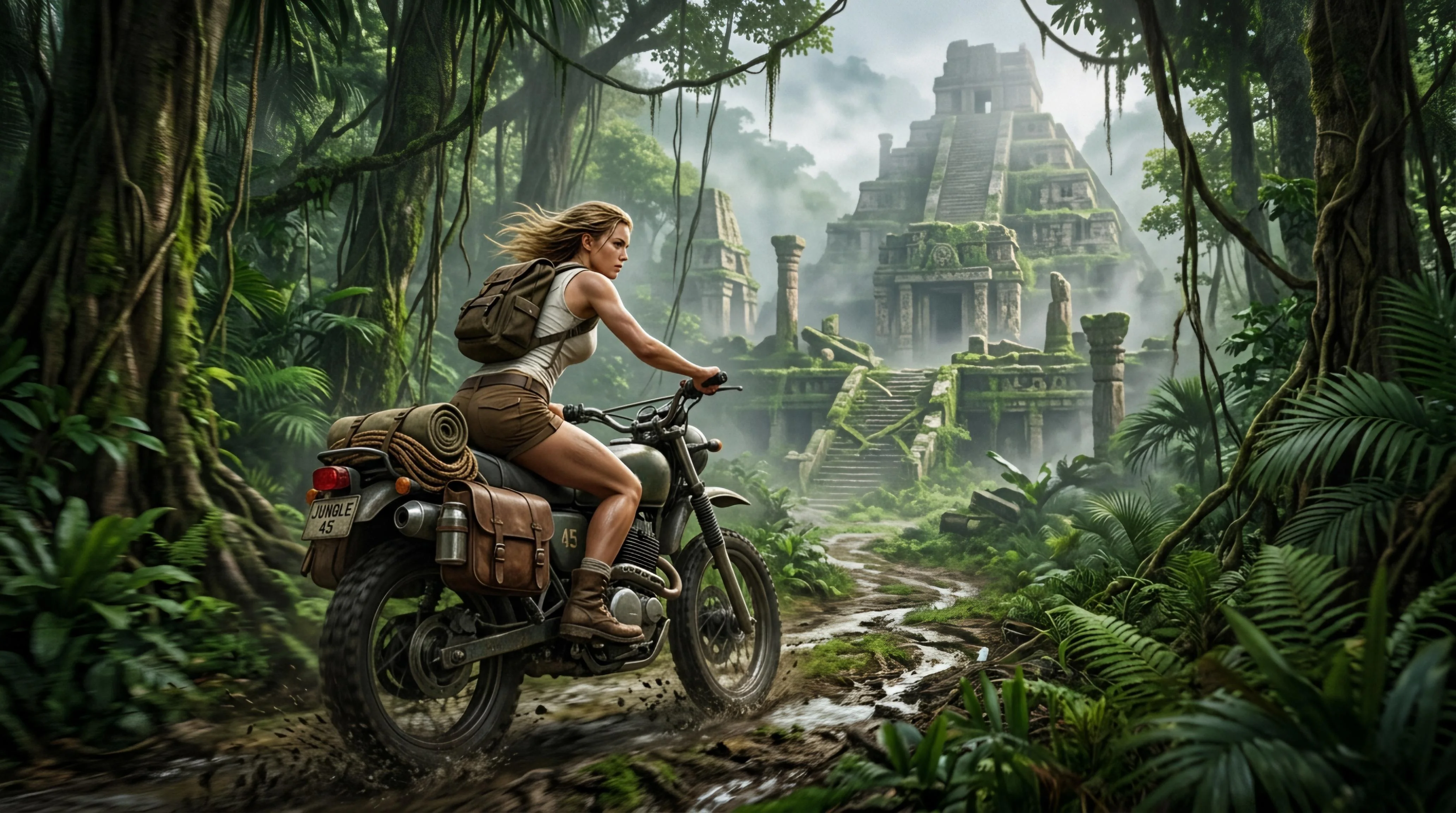 Ride to the Forgotten Temple picture 1 of 1