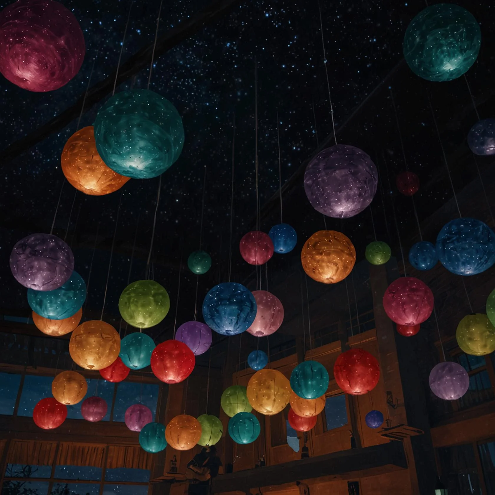 Colorful ceiling picture 1 of 1