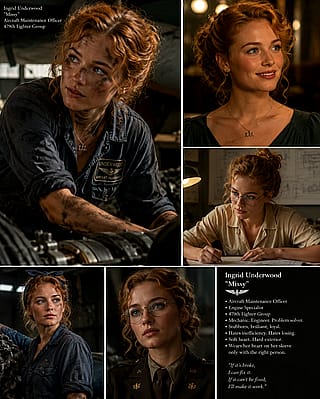 Ingrid "Missy" Underwood [Captain America: The First Avenger] (OC)'