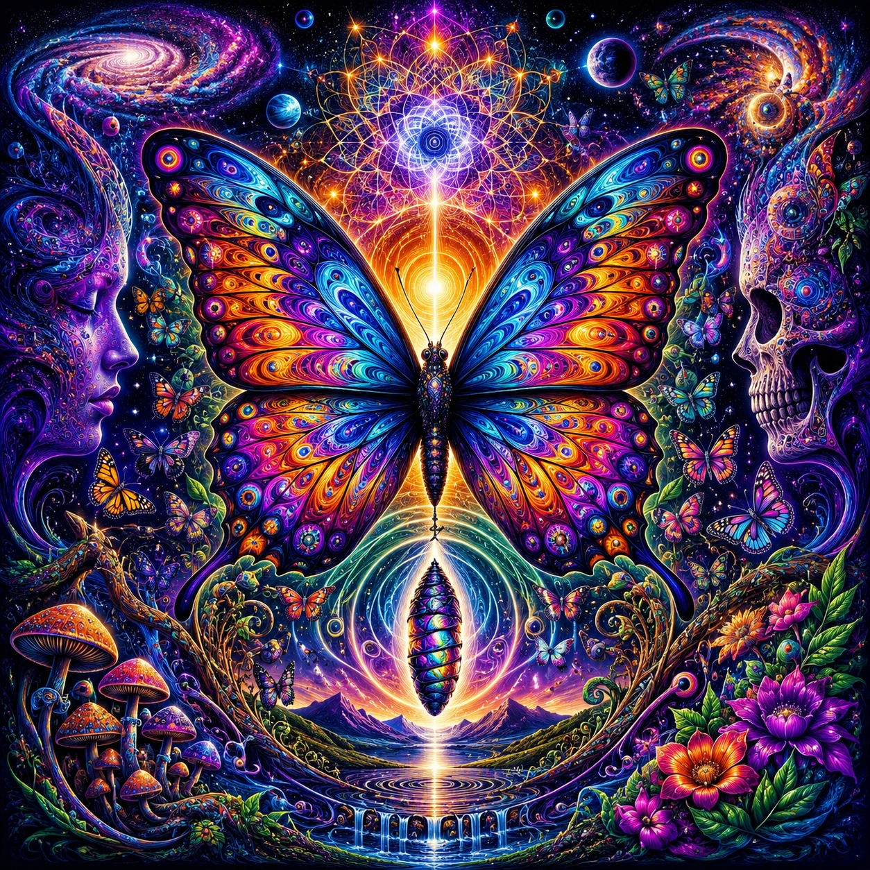 Psychedelic Butterfly 🦋 picture 1 of 1