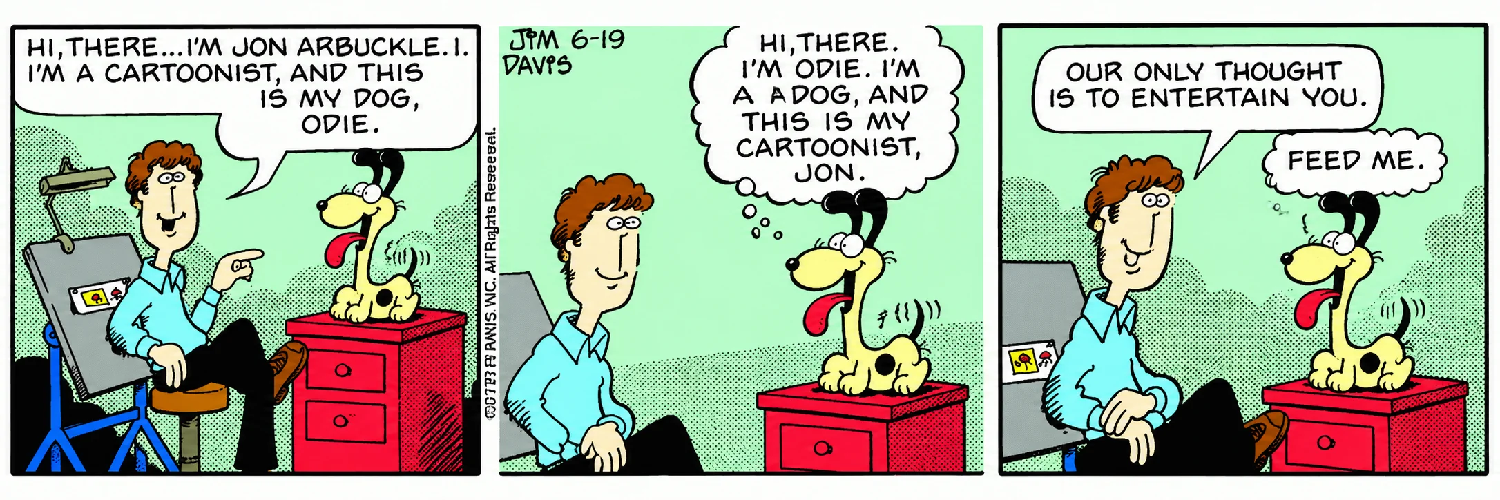 More Garfield comic strips I made with AI! picture 5 of 6
