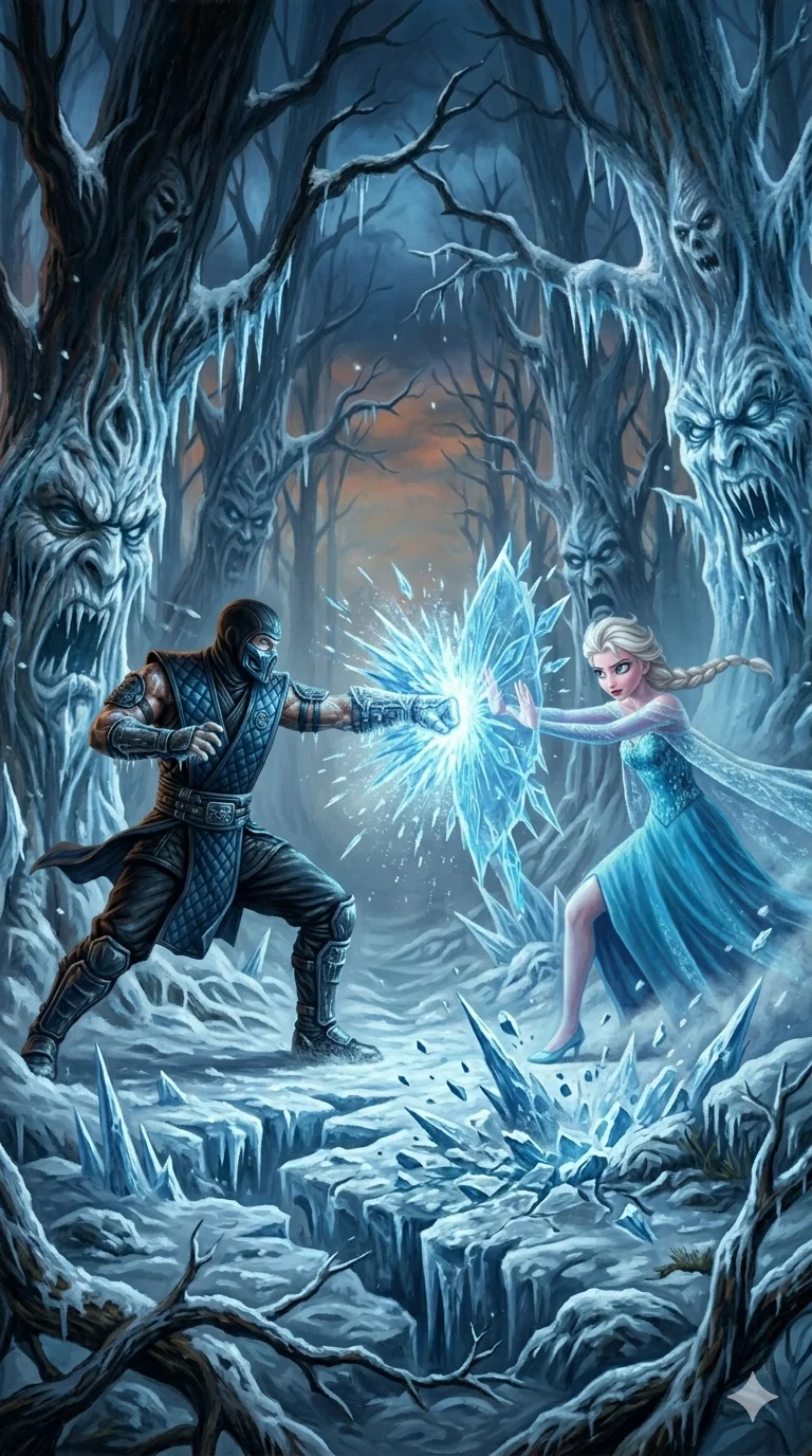 Sub-Zero vs Elsa picture 2 of 11