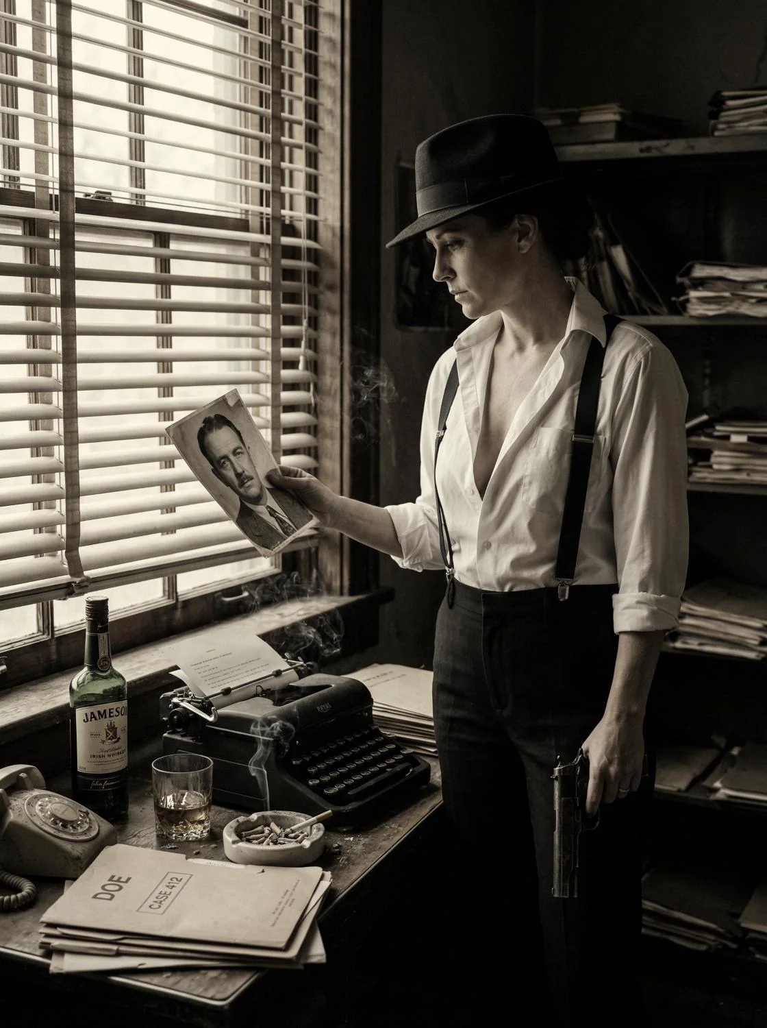 detective in noir style picture 1 of 1