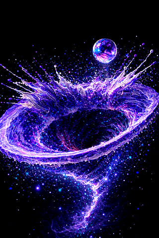 Black Hole Expelling a Rogue Planet'
