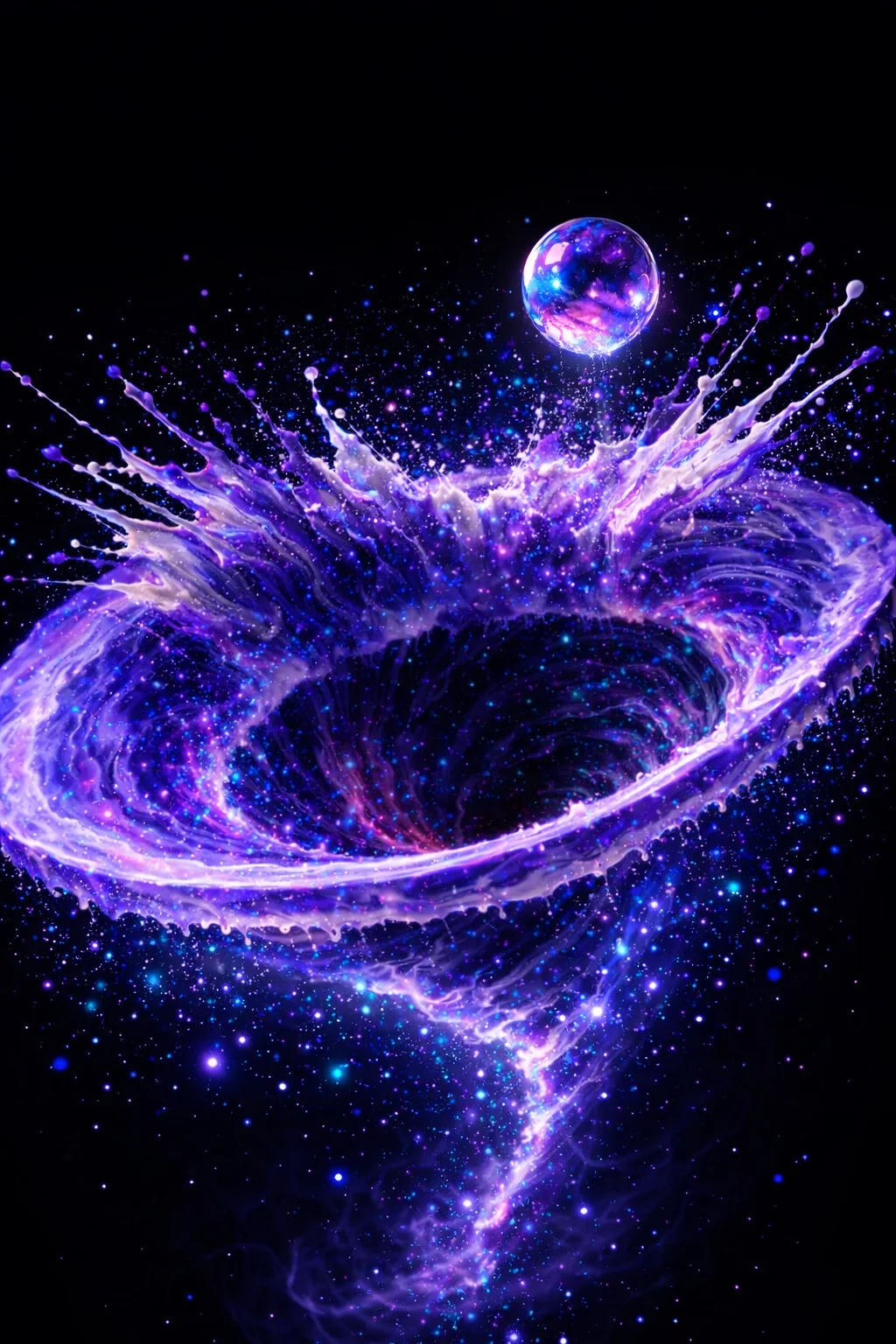 Black Hole Expelling a Rogue Planet picture 1 of 1