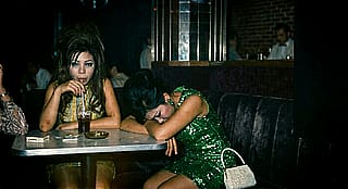 Pattaya, Thailand, Soi6, 1971 "Tired Go Go Dancers"'