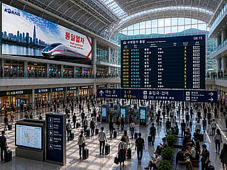 Dongducheon station, Korea, 2045'