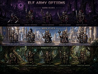 Pixel fantasy assets for pixel game'