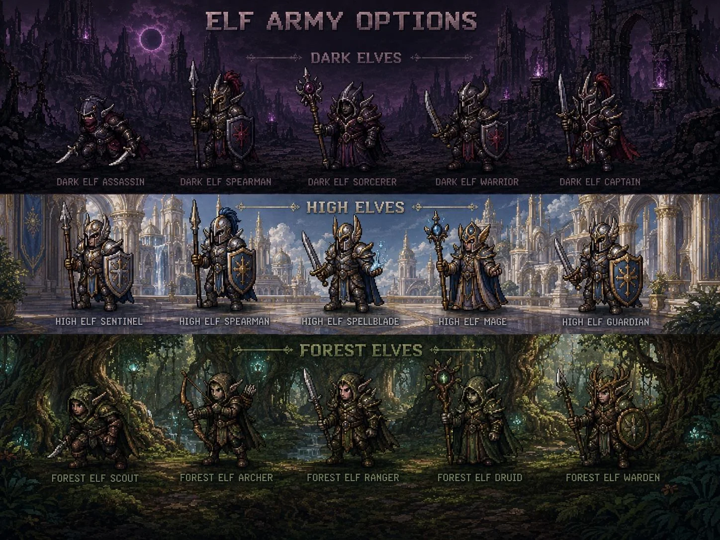 Pixel fantasy assets for pixel game picture 1 of 2