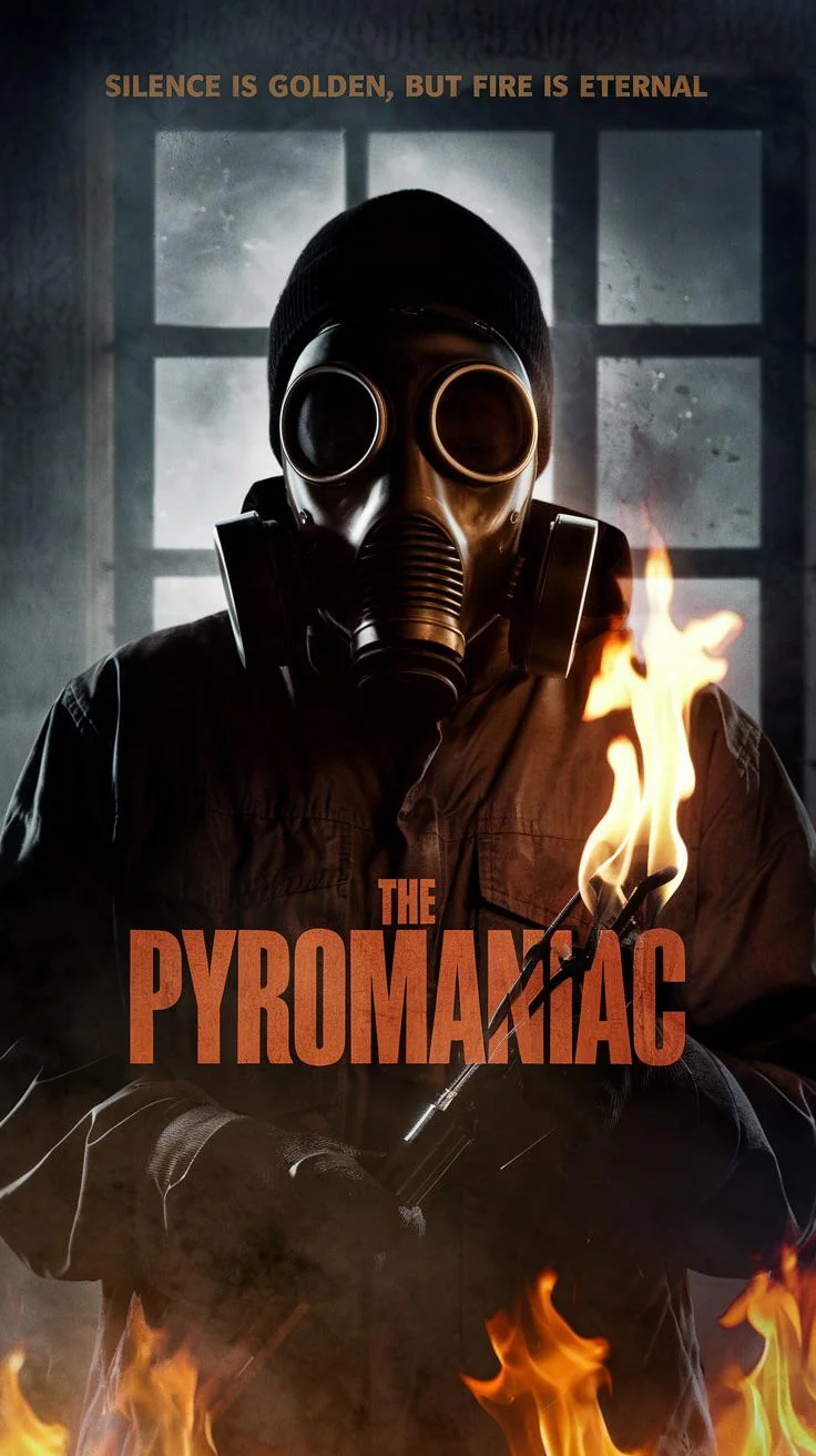 A poster for a fake horror movie called “The Pyromaniac” (made using ideogram.ai) picture 1 of 1