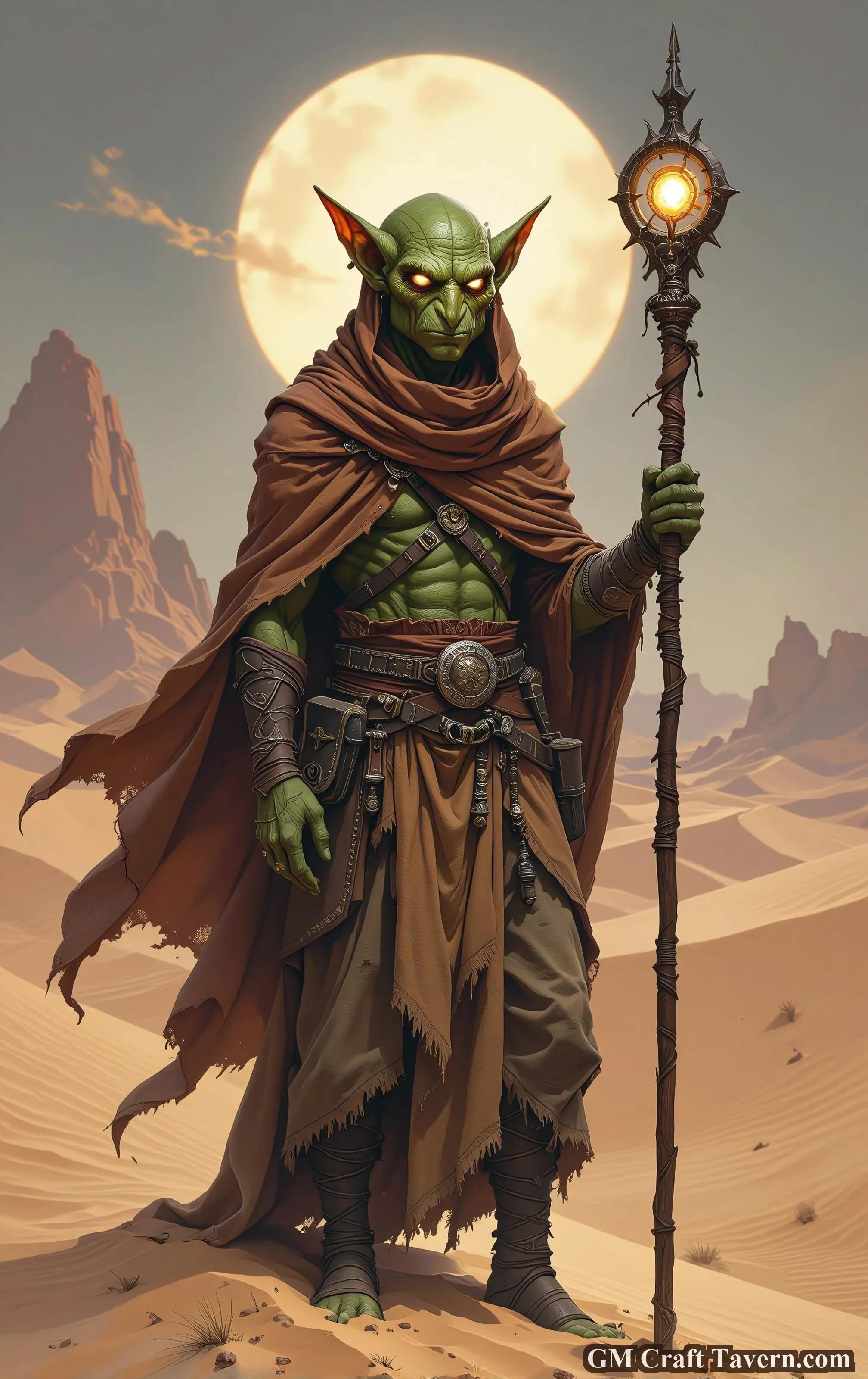 Hobgoblin Sorcerer in the Desert picture 1 of 1