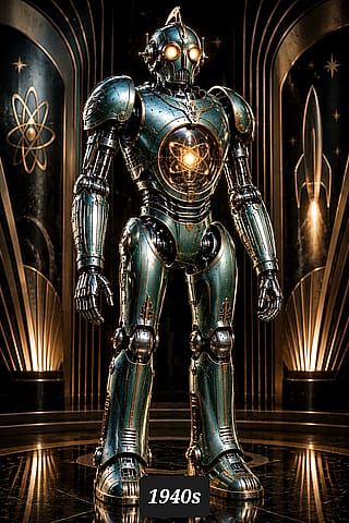 the same robot, but it was updated every decade.'