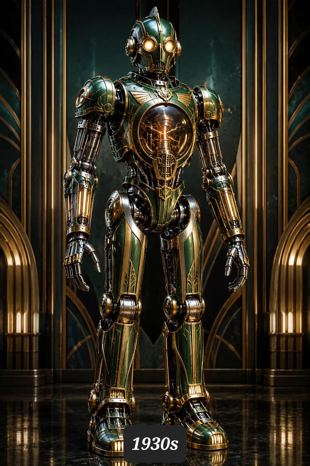 the same robot, but it was updated every decade. picture 4 of 11