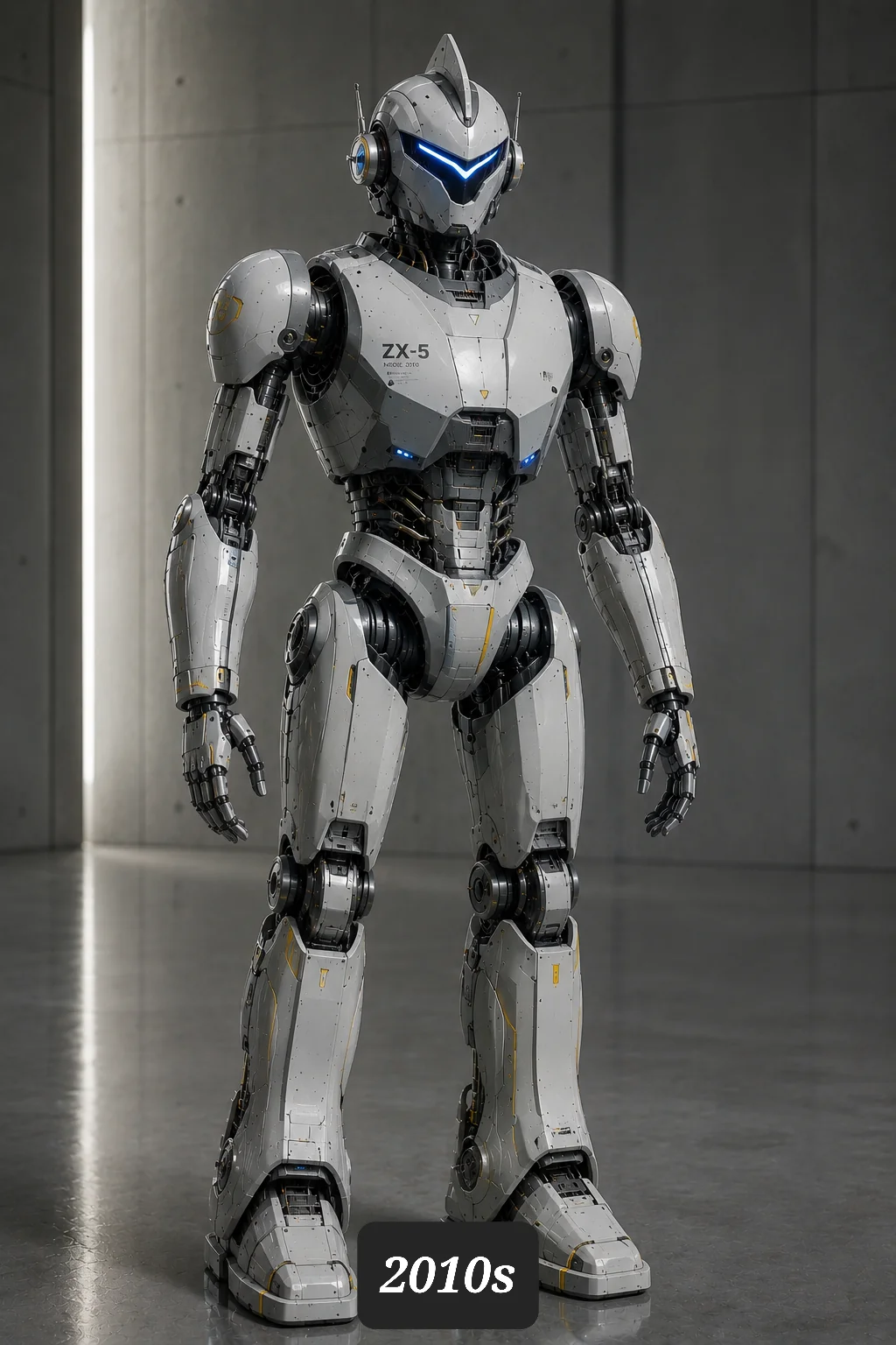 the same robot, but it was updated every decade. picture 7 of 11