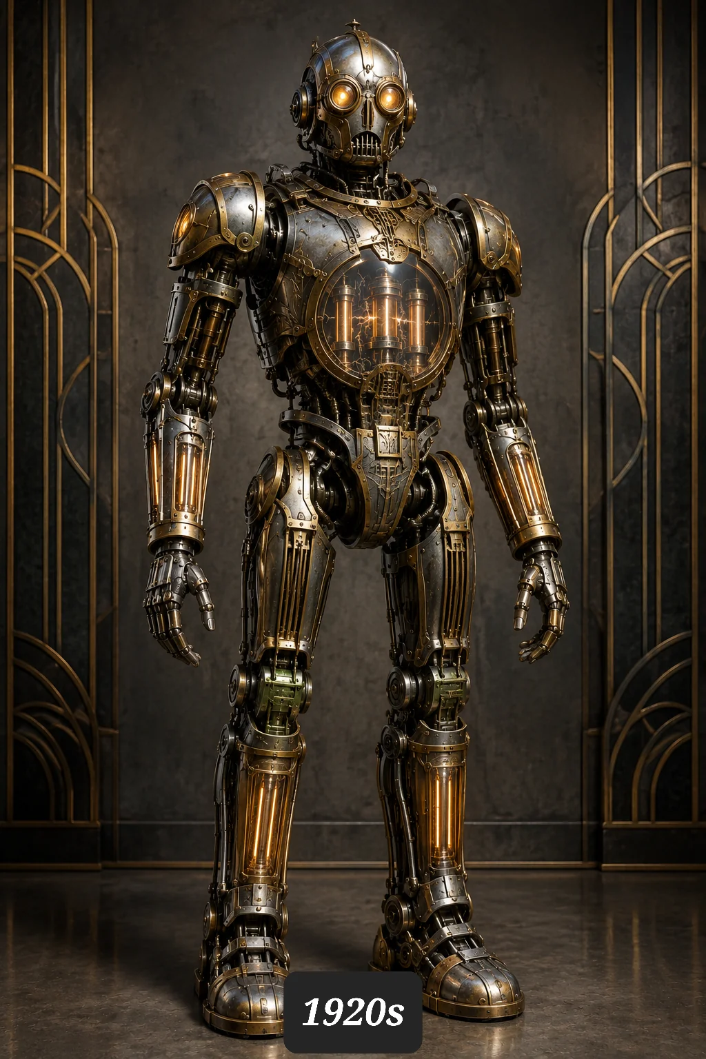 the same robot, but it was updated every decade. picture 11 of 11