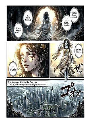 Ai manga/manhwa art is getting better & better. Character consistency is solved.'