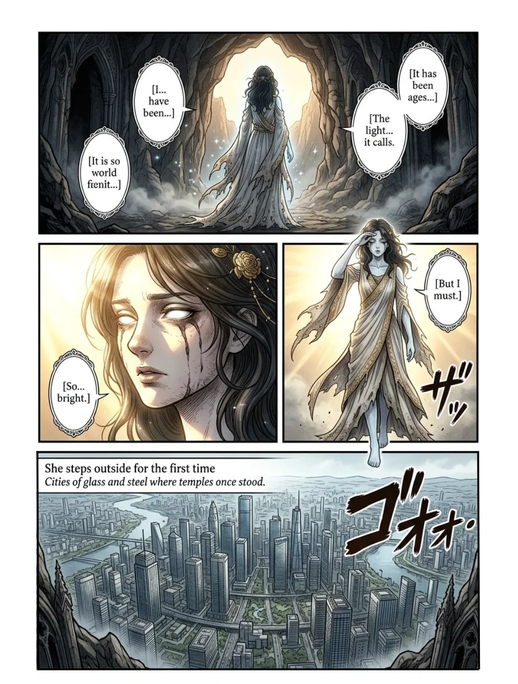 Ai manga/manhwa art is getting better & better. Character consistency is solved. picture 1 of 5