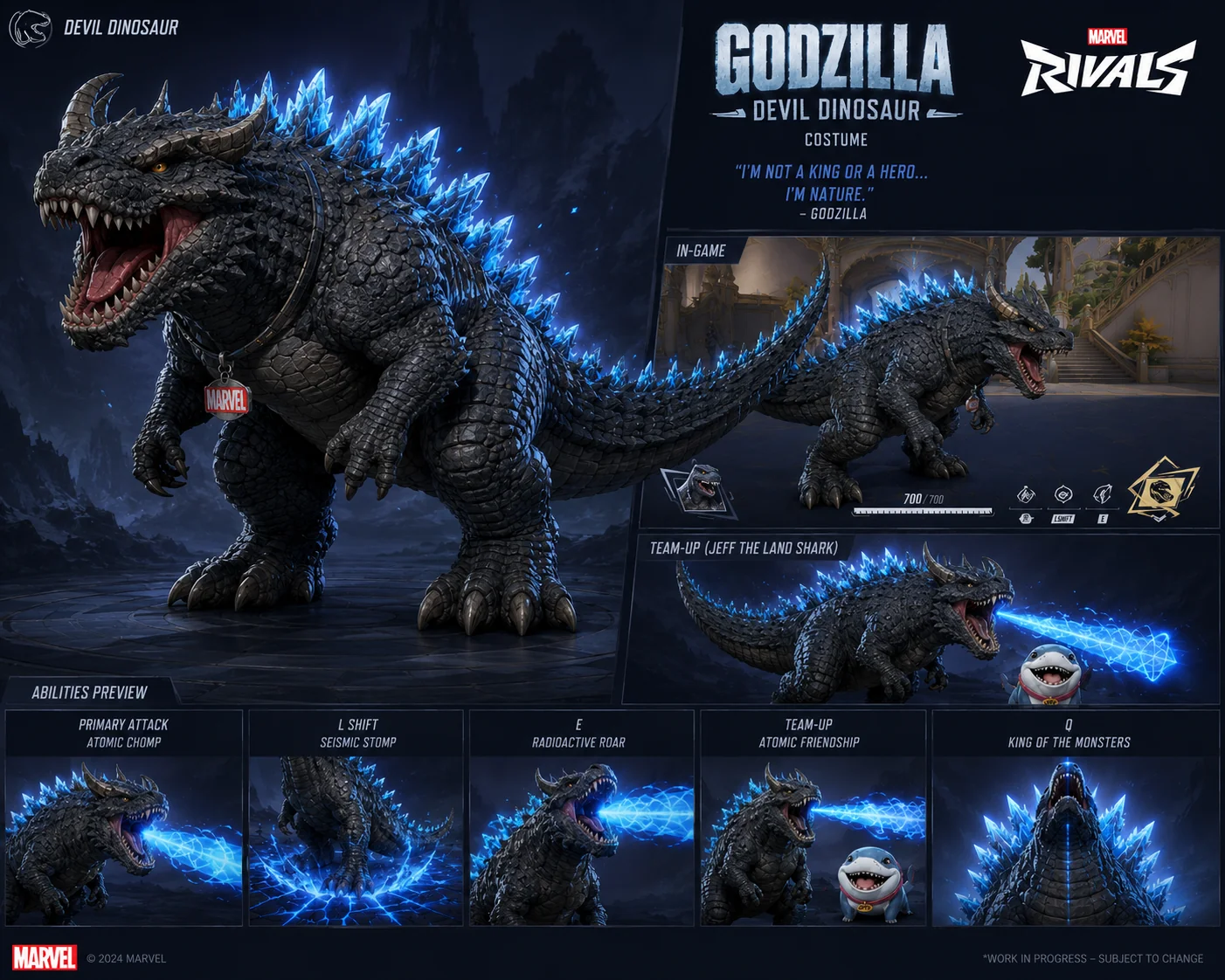 Devil dinosaur as Godzilla idea i had picture 1 of 1