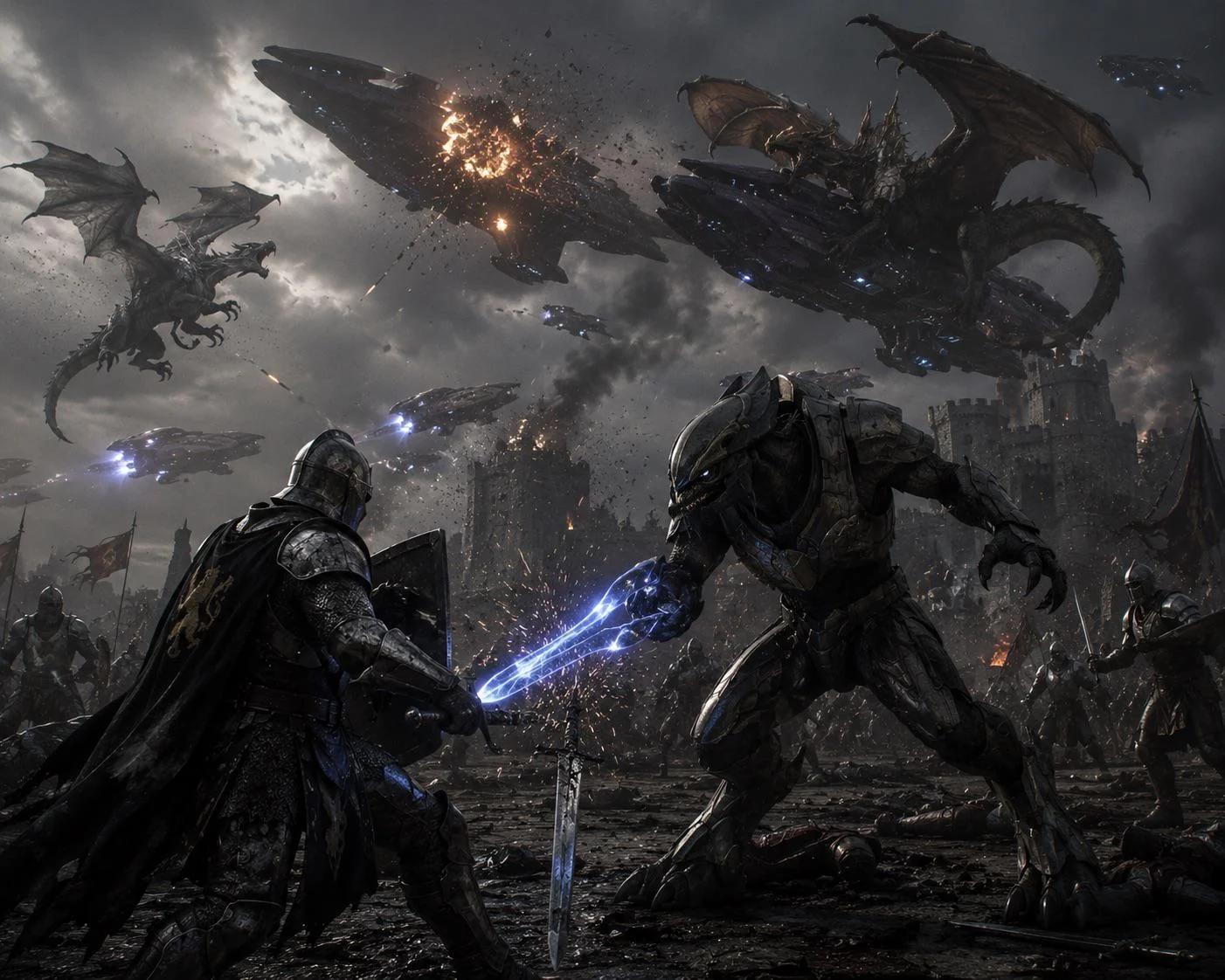 Elites from halo fighting knights picture 1 of 1