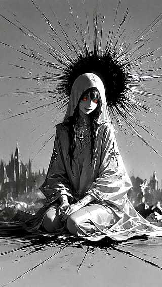 Concept cover arts for my litrpg novella — Dawn of the Fanatic'