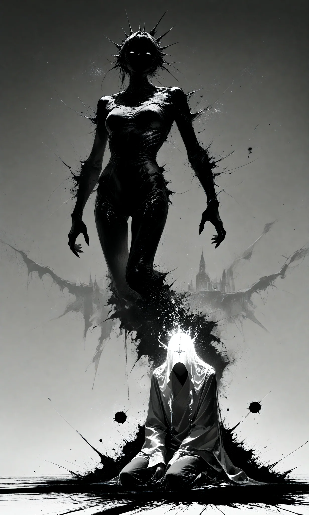 Concept cover arts for my litrpg novella — Dawn of the Fanatic picture 2 of 4